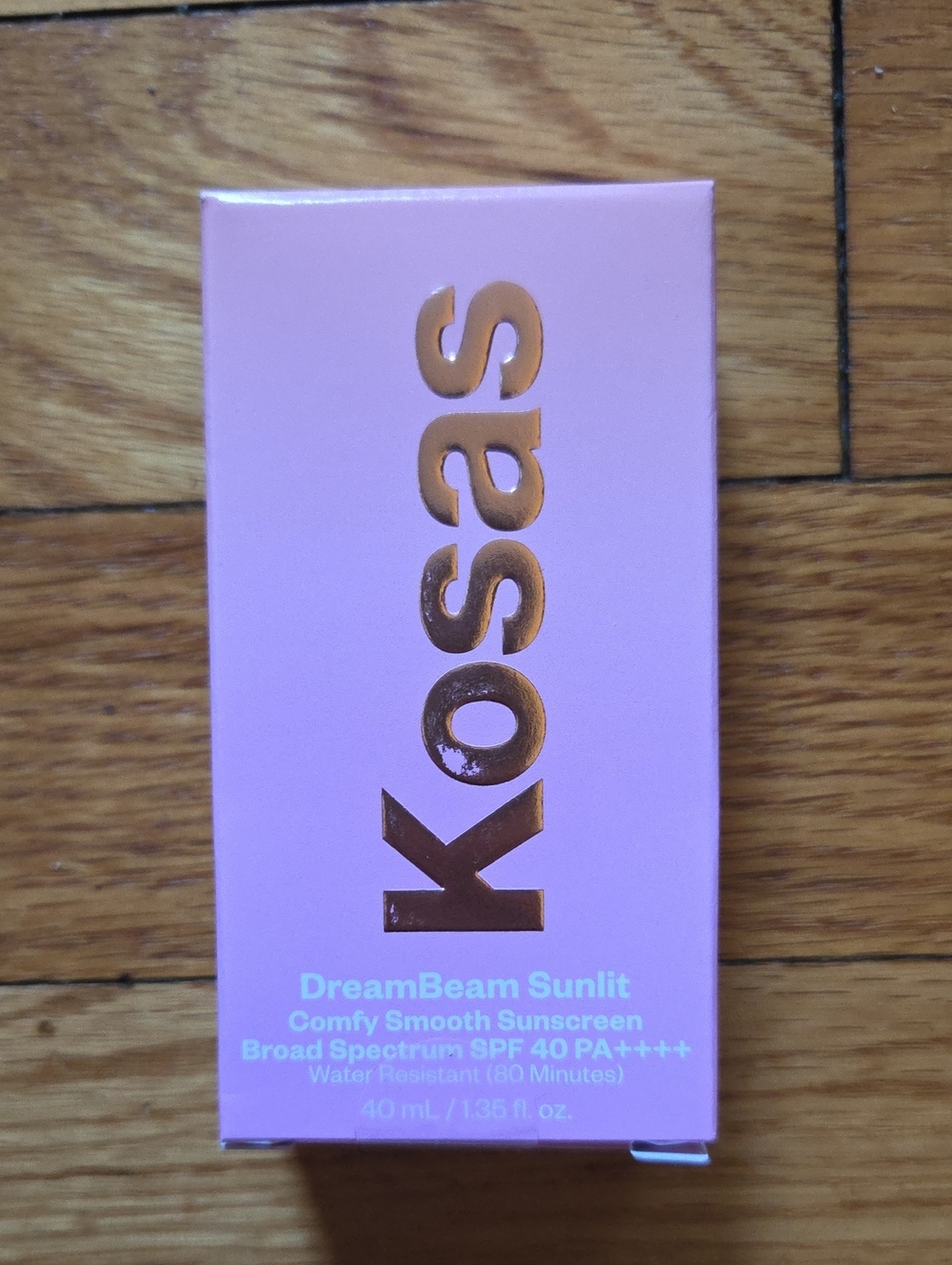 NIB Kosas DreamBeam Sunscreen In Sunlit SPF 40 PA++++
